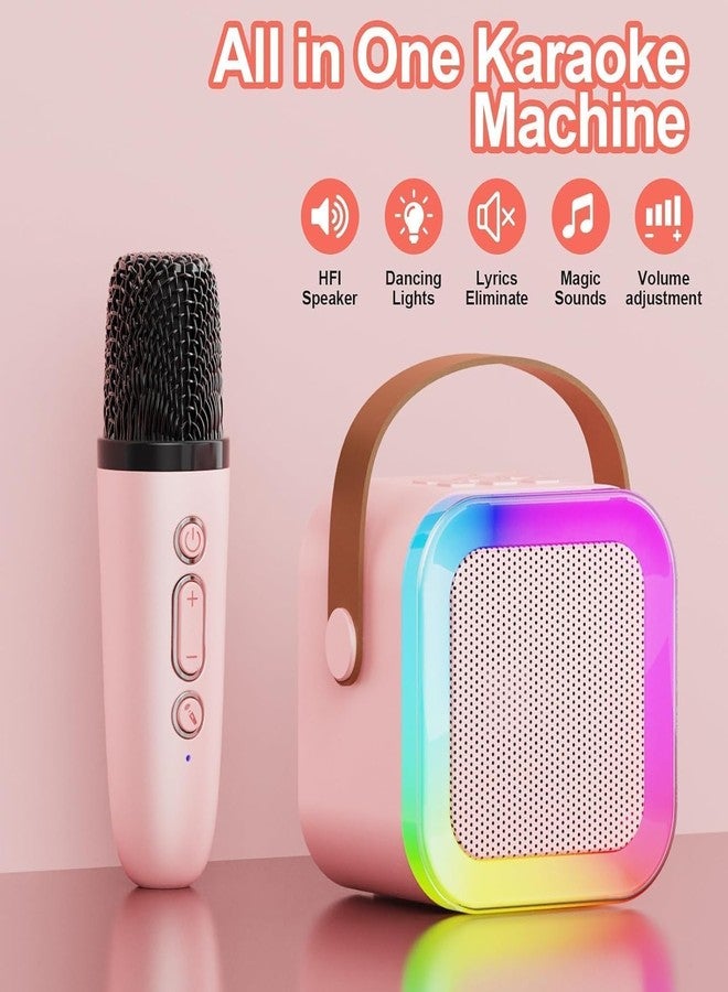 RKZ Mini Wireless Karaoke Microphone Toy for Kids with Bluetooth Speaker, Magic Voice Effects, Multiple Play Modes, Rechargeable, Multicolor - Image 5